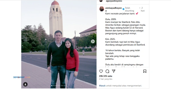Akun Instagram Annisa Larasati Pohan