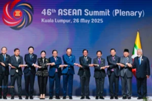 Presiden Prabowo Subianto Bersama Para Pemimpin Negara Negara Asean