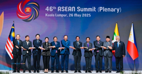 Presiden Prabowo Subianto Bersama Para Pemimpin Negara Negara Asean