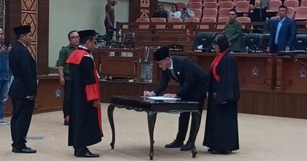 Royke Anter Resmi Gantikan Billy Lombok Sebagai Wakil Ketua Dprd Sulut