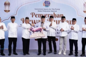 Atr Bpn Salurkan Kurban