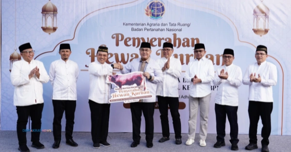 Atr Bpn Salurkan Kurban