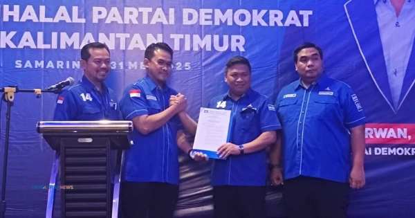 Bambang Soepradi Resmi Jabat Plt Dpd Demokrat Kaltim