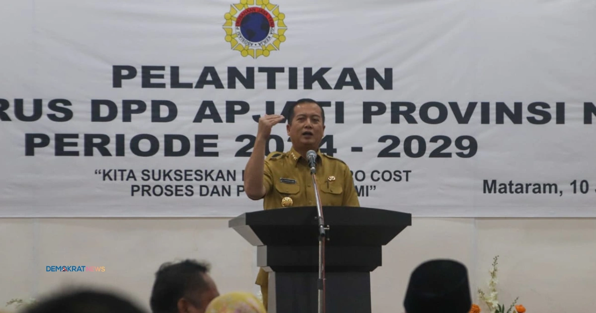 Gubernur Di Pelantikan Apjati