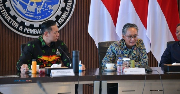 Menko Ahy Bersama Menteri Pu Dody Hanggodo