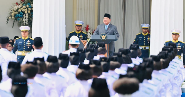 Prabowo Ancam Singkirkan Pejabat Korup Tanpa Pandang Bulu Di Hari Lahir Pancasila