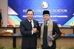 Ahy Hadiri Sidang Doktor Mentrans Iftitah Sulaiman Yang Teliti Perilaku Pemilih Pilpres 2024 Ahy Hadiri Sidang Doktor Mentrans Iftitah Sulaiman Yang Teliti Perilaku Pemilih Pilpres 2024