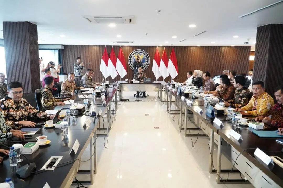 Audiensi Gubernur Jambi Dengan Menko Ahy