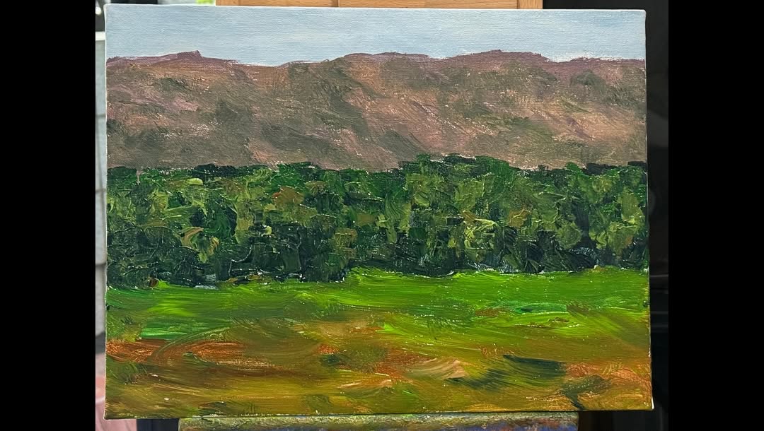 Hasil Sementara Lukisan Karya Sby Di Rs