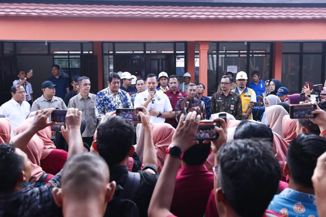 Menko Ahy Tinjau Sekolah Rakyat