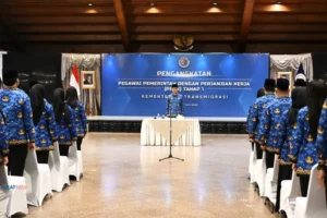 Menteri Transmigrasi Tekankan Kemandirian Dalam Pengangkatan 151 Pppk Menteri Transmigrasi Tekankan Kemandirian Dalam Pengangkatan 151 Pppk