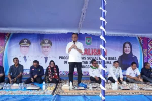 Wali Kota Bima Sosialisasi Program Dtsen Di Terminal Kumbe Wali Kota Bima Sosialisasi Program Dtsen Di Terminal Kumbe