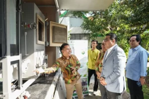 Menteri Ekraf Tinjau Inovasi Unusa