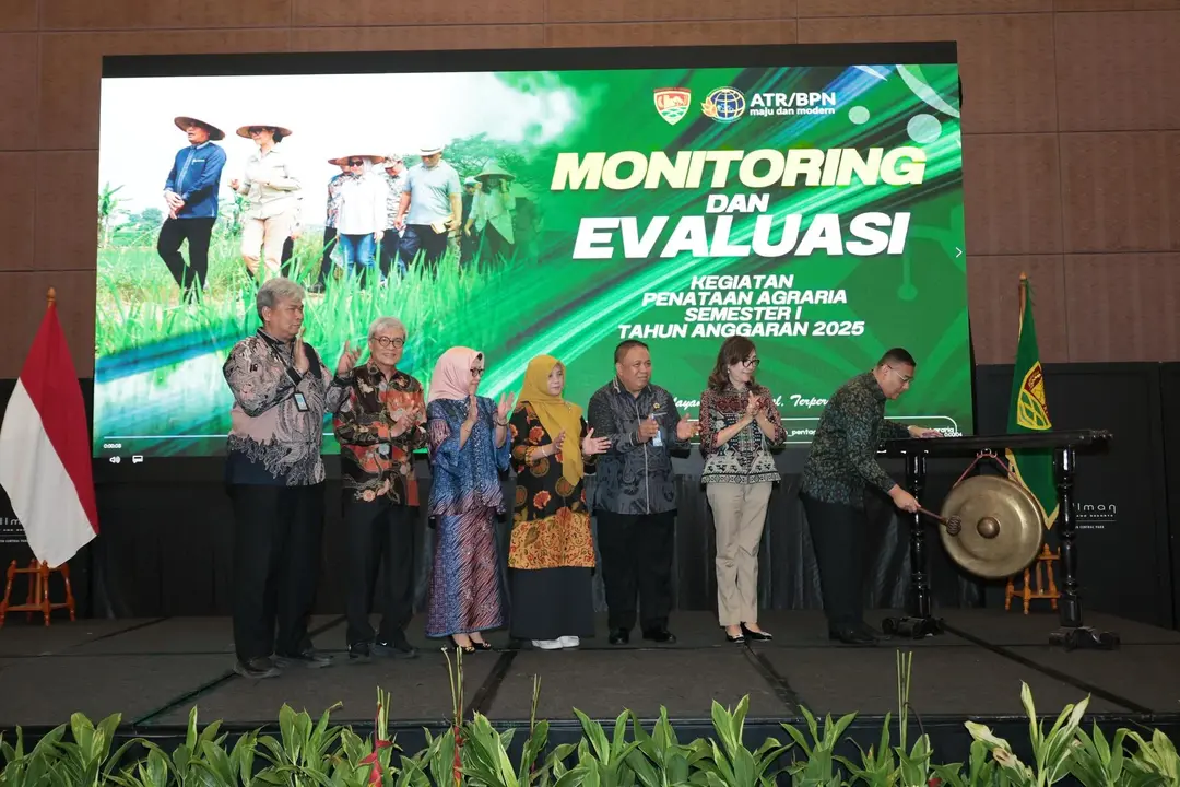 Ossy Dermawan Buka Monev Penataan Agraria 2025