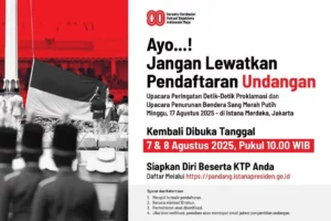 Poster Pendaftaran Undangan Upacara 17 Agustus Di Istana Poster Pendaftaran Undangan Upacara 17 Agustus Di Istana