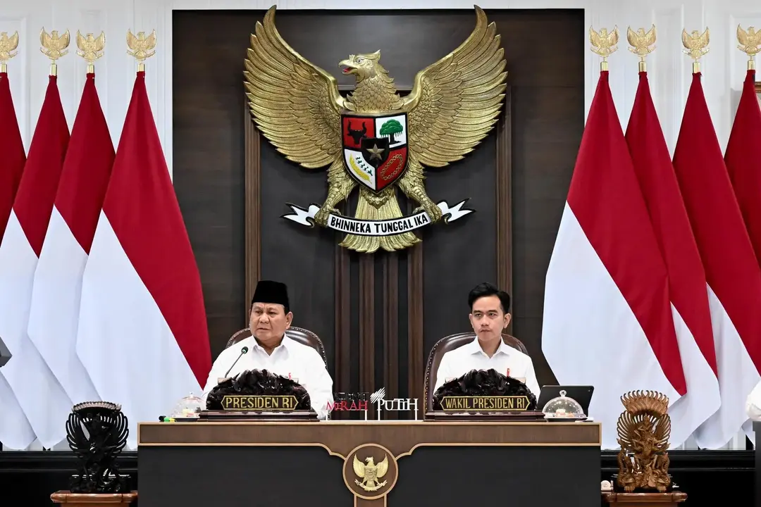 Prabowo Pimpin Sidang Kabinet