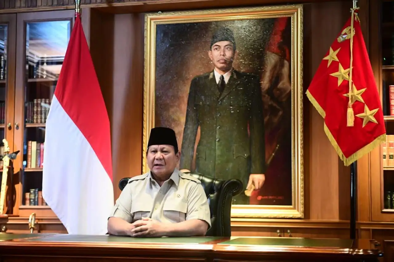 Presiden Prabowo Sampaikan Pernyataan