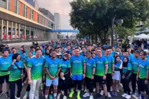 Menko Ahy Ikut Climate Run Menko Ahy Ikut Climate Run