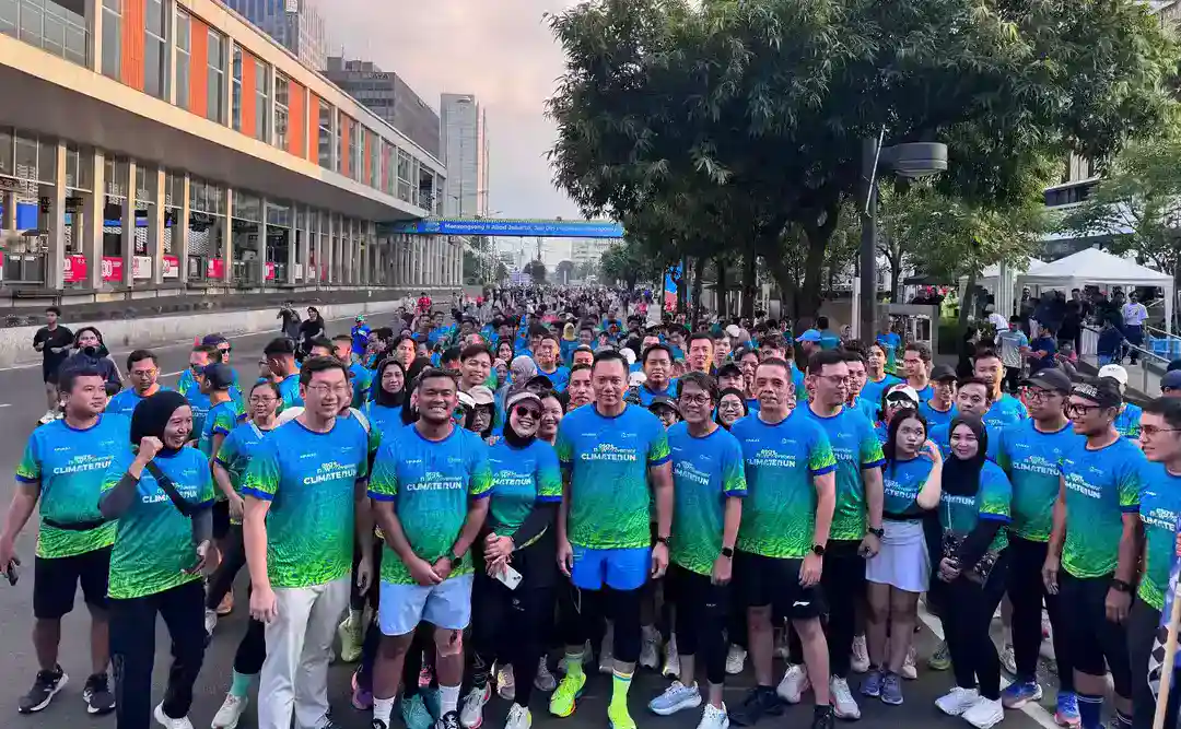Menko Ahy Ikut Climate Run