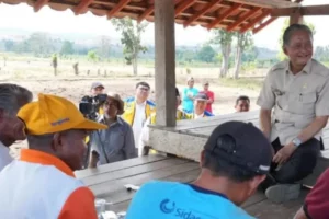 Menteri Pu Dody Hanggodo Tinjau Bendungan Tanju