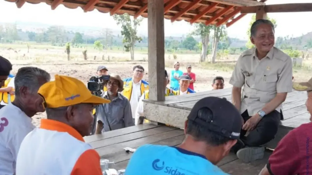 Menteri Pu Dody Hanggodo Tinjau Bendungan Tanju