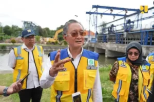 Menteri PUPR Dody Hanggodo Menteri Pu Tinjau Waduk Muara Nusa Dua