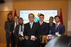 Menteri Transmigrasi Bertemu Delegasi Jepang Di Osaka