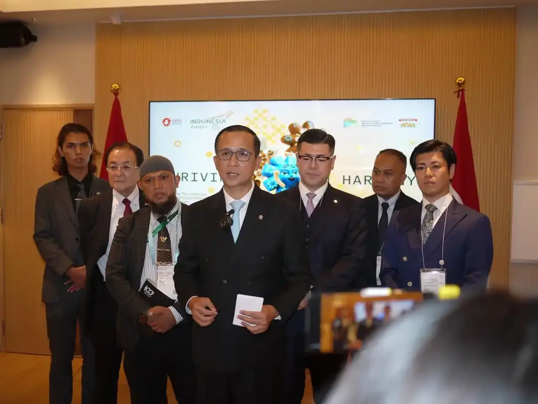 Menteri Transmigrasi Bertemu Delegasi Jepang Di Osaka