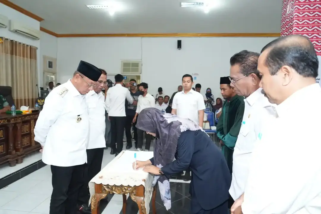 Pelantikan Penjabat Sekda Kota Bima