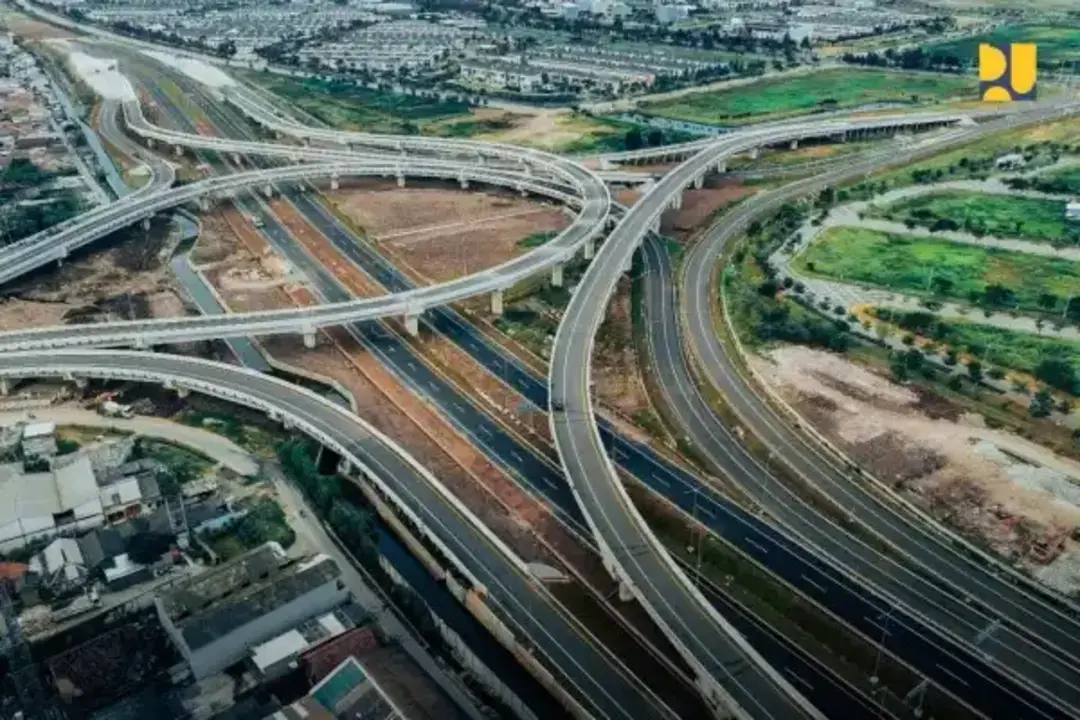 Pembangunan Tol Kamal Teluk Naga Rajeg Seksi 1