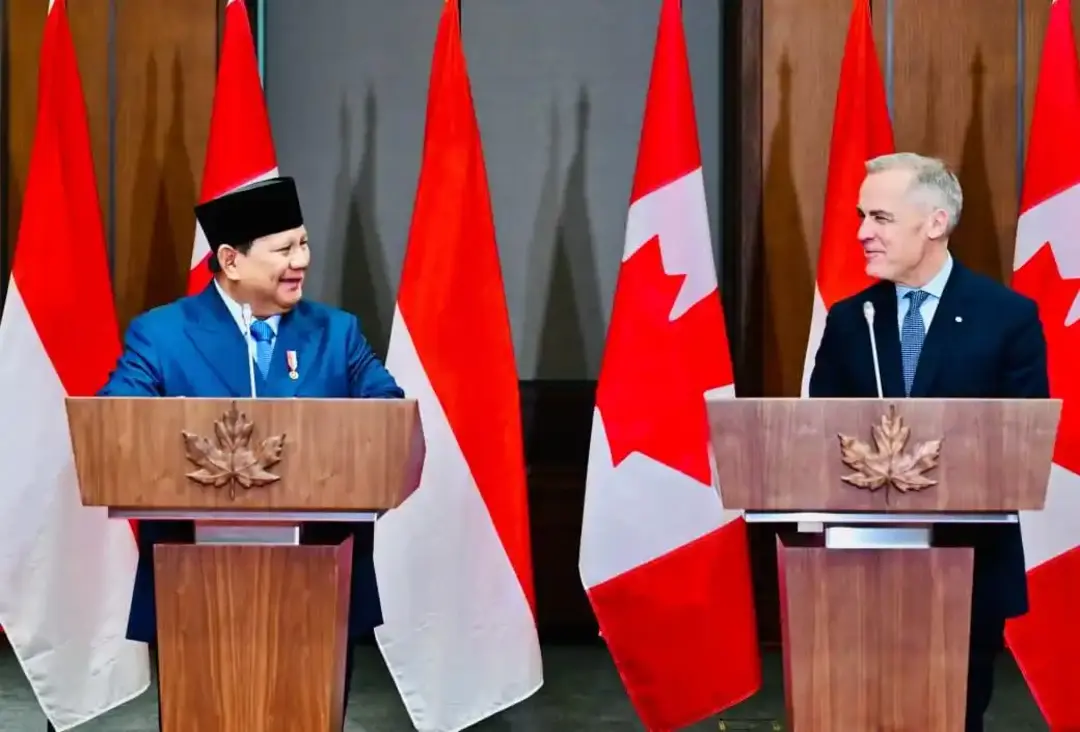 Pm Kanada Mark Carney Sambut Presiden Prabowo