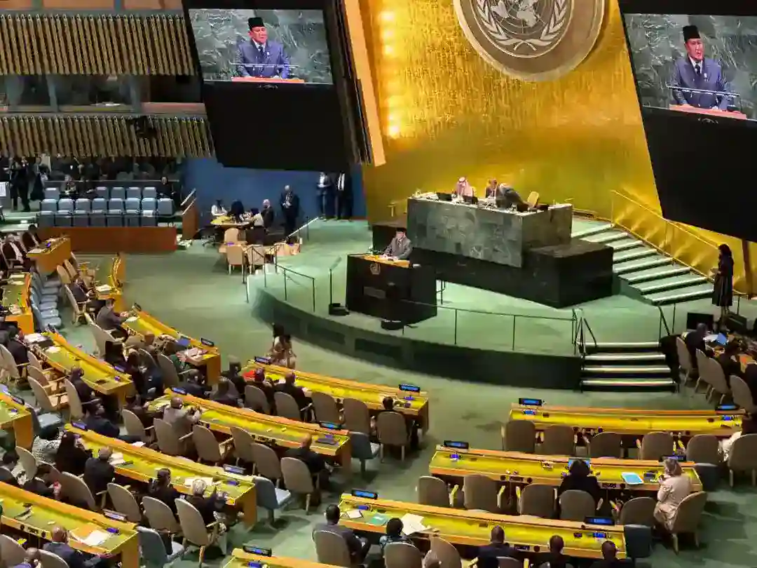 Prabowo Hadiri Konferensi Di Pbb