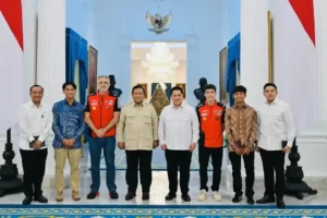 Prabowo Terima Marc Marquez Di Istana