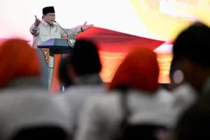 Presiden Prabowo Subianto Sampaikan Sambutan