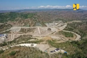 Progres Pembangunan Bendungan Manikin Kupang