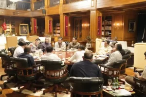 Rapat Terbatas Presiden Prabowo Di Hambalang