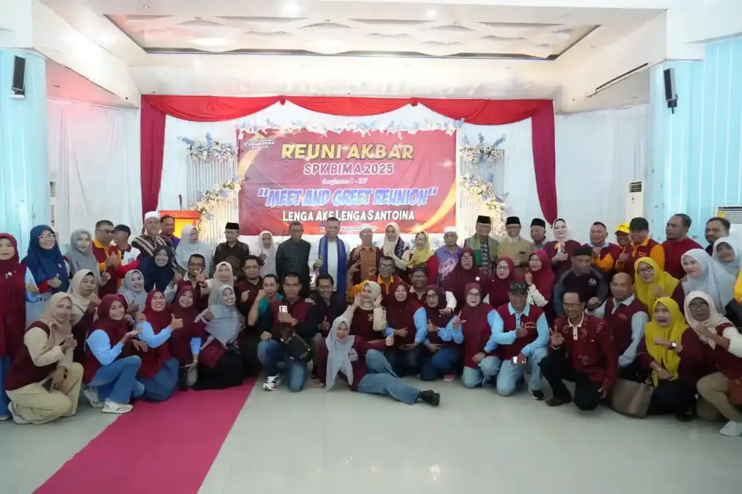 Wali Kota Bima Hadiri Reuni Alumni Spk