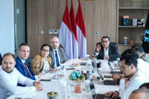 Menteri Ekraf Teuku Riefky Terima Delegasi Moskow