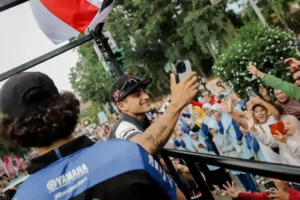 Parade Pembalap Motogp Di Mataram