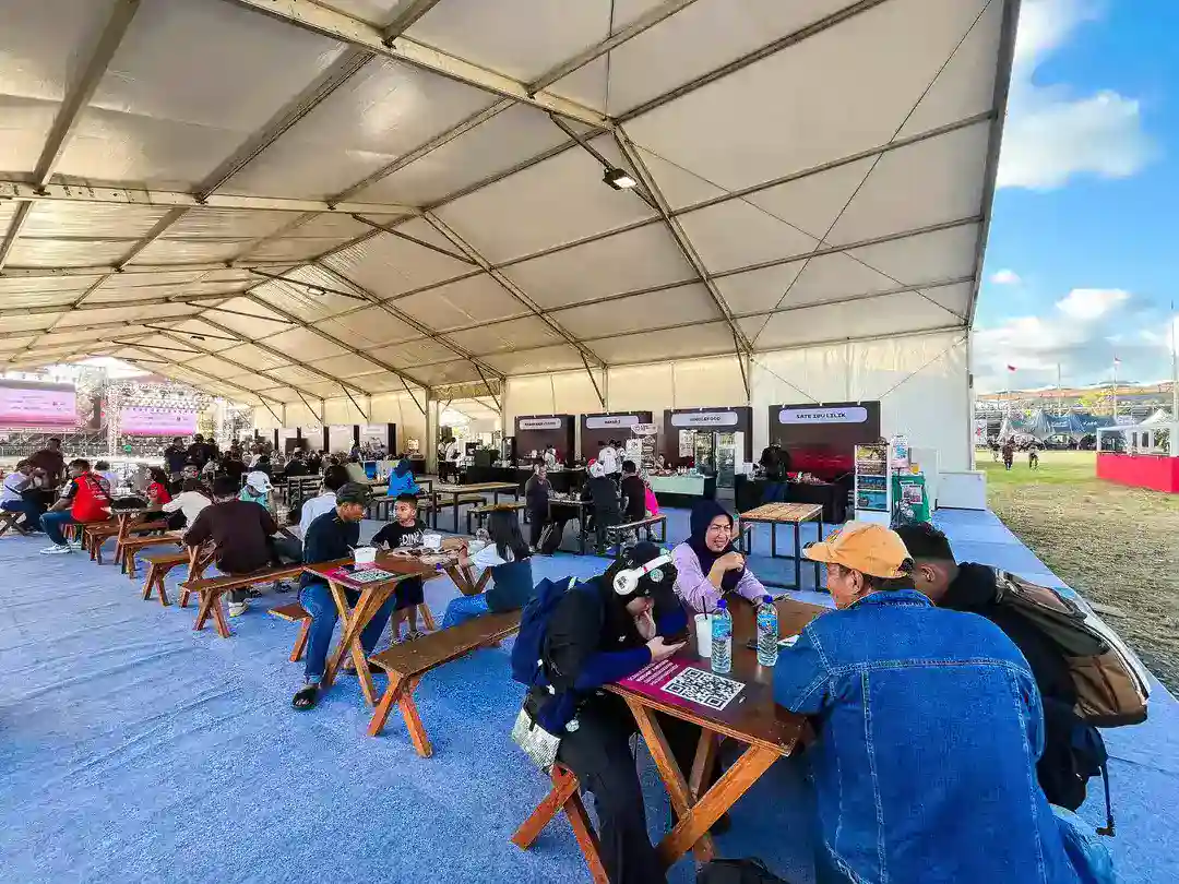 Pedagang Umkm Raup Untung Di Motogp Mandalika