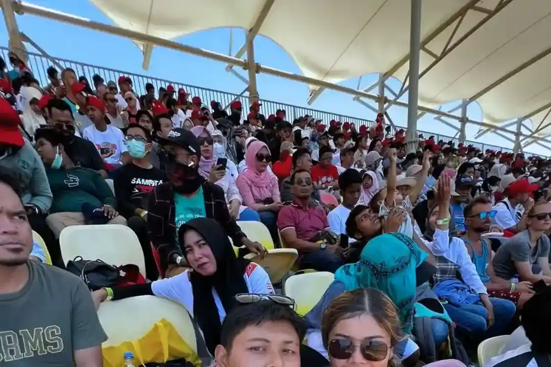 Penonton Memadati Tribun Motogp Mandalika 2025