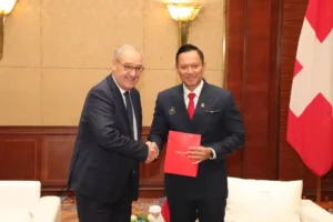 Pertemuan Bilateral Indonesia Swiss
