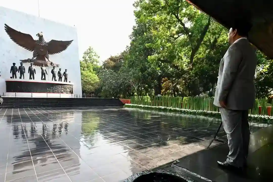 Prabowo Pimpin Upacara Hari Kesaktian Pancasila
