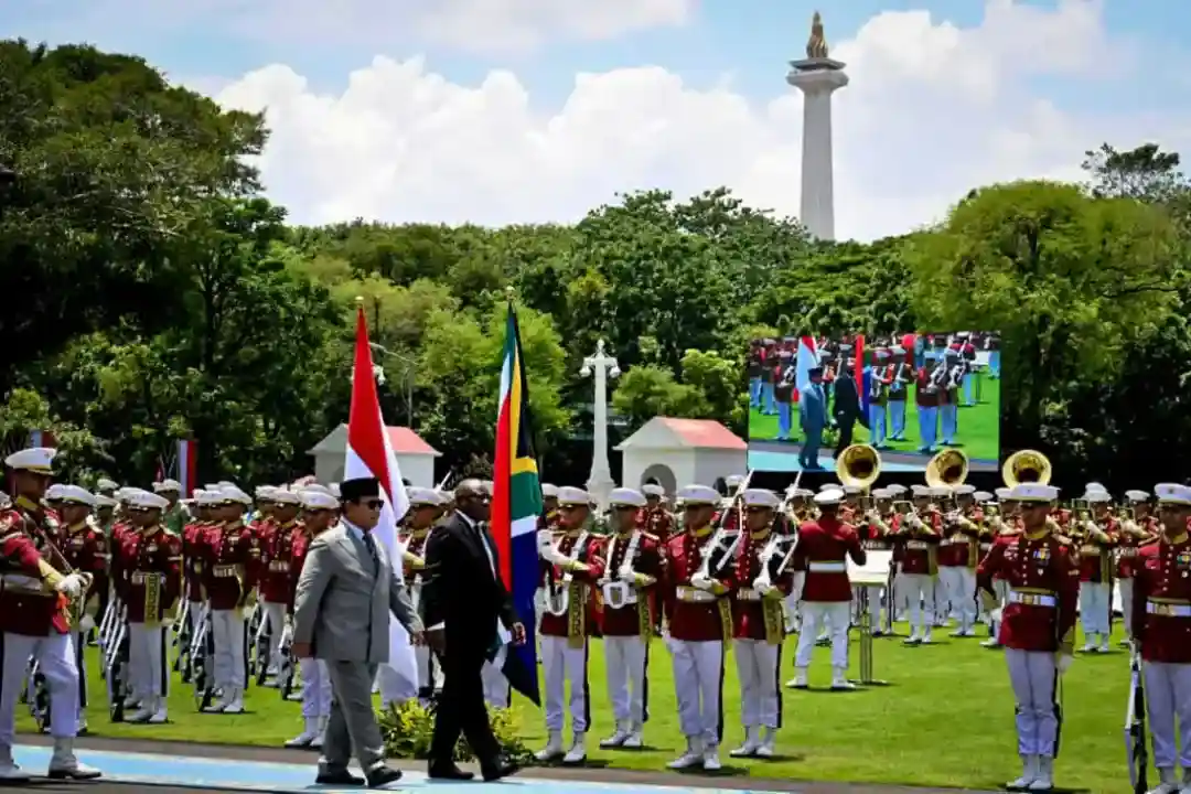 Prabowo Terima Kunjungan Presiden Afrika Selatan