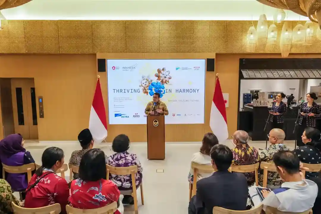 Produk Kreatif Indonesia Di Paviliun Osaka Expo