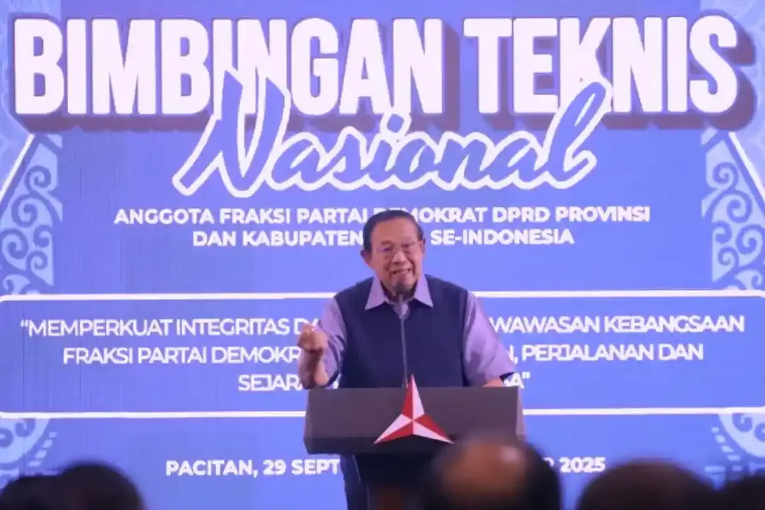Sby Buka Bimteknas Demokrat Di Pacitan
