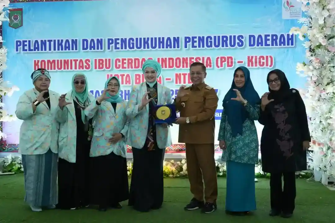 Wali Kota Bima Hadiri Pelantikan Pd Kici