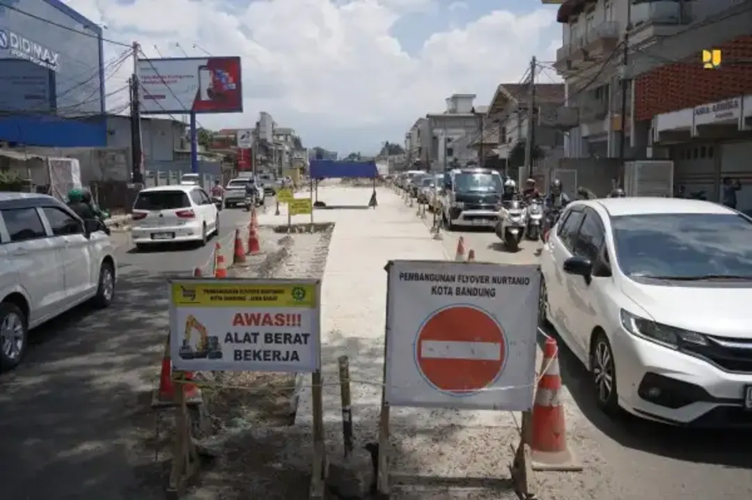 Pembangunan Flyover Nurtanio Bandung