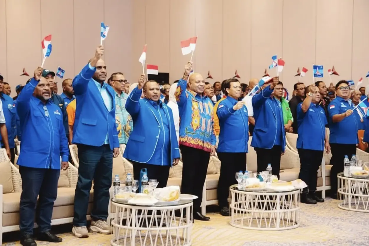 Rakerda Demokrat Empat Provinsi Papua Di Abepura