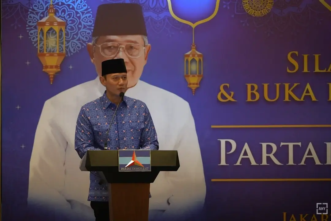Ahy Sampaikan Pidato Di Acara Buka Puasa Demokrat